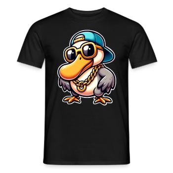 Dodo - Männer T-Shirt - Schwarz - Vorne - AI Model Male 178 light (178cm)
