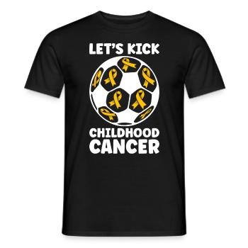 Krebs Im Kindesalter Childhood Cancer Awareness - Männer T-Shirt - Schwarz - Vorne - AI Model Male 178 light (178cm)