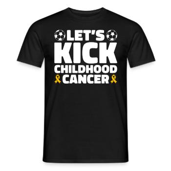 Krebs Im Kindesalter Childhood Cancer Awareness - Männer T-Shirt - Schwarz - Vorne - AI Model Male 178 light (178cm)