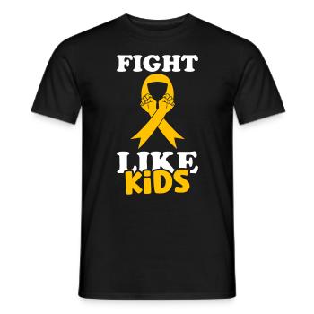 Krebs Im Kindesalter Childhood Cancer Awareness - Männer T-Shirt - Schwarz - Vorne - AI Model Male 178 light (178cm)