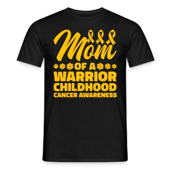 Krebs Im Kindesalter Childhood Cancer Awareness - Männer T-Shirt - Schwarz - Vorne - AI Model Male 178 light (178cm)