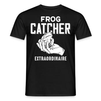 Frog catcher, extraordinary master of the - Men's T-Shirt - black - Front - AI Model Male 178 light (178cm)