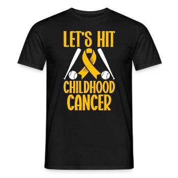 Krebs Im Kindesalter Childhood Cancer Awareness - Männer T-Shirt - Schwarz - Vorne - AI Model Male 178 light (178cm)