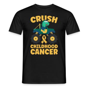 Krebs Im Kindesalter Childhood Cancer Awareness - Männer T-Shirt - Schwarz - Vorne - AI Model Male 178 light (178cm)