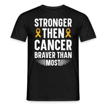 Krebs Im Kindesalter Childhood Cancer Awareness - Männer T-Shirt - Schwarz - Vorne - AI Model Male 178 light (178cm)