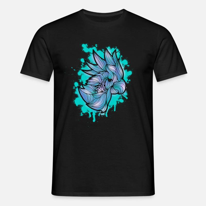 Parrot Mandala - Men's T-Shirt - black