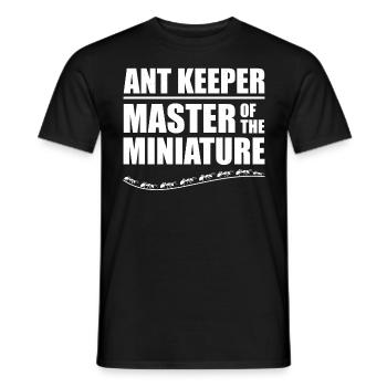 Ameisenhalter Ameisenliebhaber Entomologe Insektensammler - Männer T-Shirt - Schwarz - Vorne - AI Model Male 178 light (178cm)