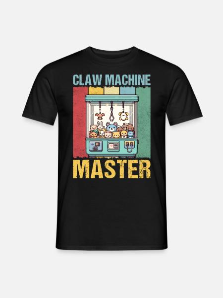 Claw Machine Master - Men's T-Shirt - black