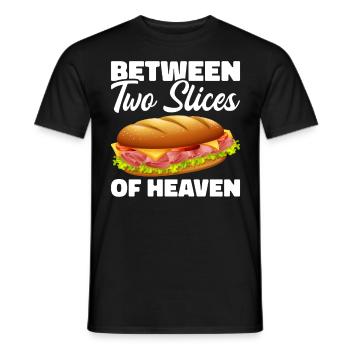Sandwich Liebhaber Fast Food Liebhaber - Männer T-Shirt - Schwarz - Vorne - AI Model Male 178 light (178cm)