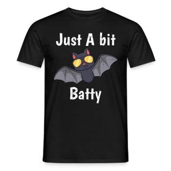 Costume d’Halloween Enfants JUST A BIT BATTY Girls - T-shirt homme - noir - Devant - AI Model Male 178 light (178cm)