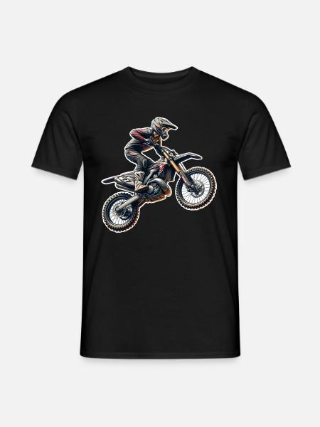 Motocross - Men's T-Shirt - black