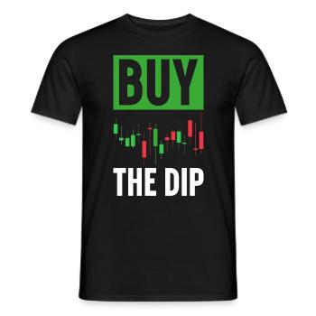 Day Trading Day Trader Bourse Bourse - T-shirt homme - noir - Devant - AI Model Male 178 light (178cm)