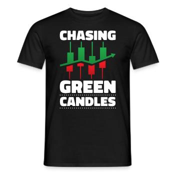 Day Trading Day Trader Bourse Bourse - T-shirt homme - noir - Devant - AI Model Male 178 light (178cm)