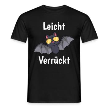 Halloween Costume Kids SLIGHTLY CRAZY Girls - Men's T-Shirt - black - Front - AI Model Male 178 light (178cm)