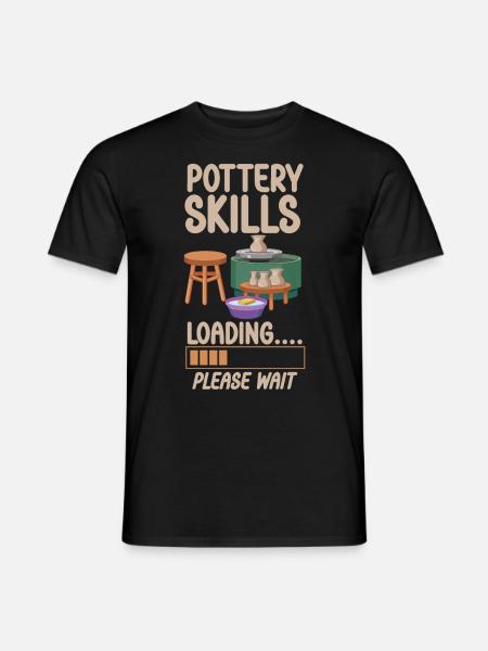 Pottery Ceramics Artist Pottery - Men's T-Shirt - black