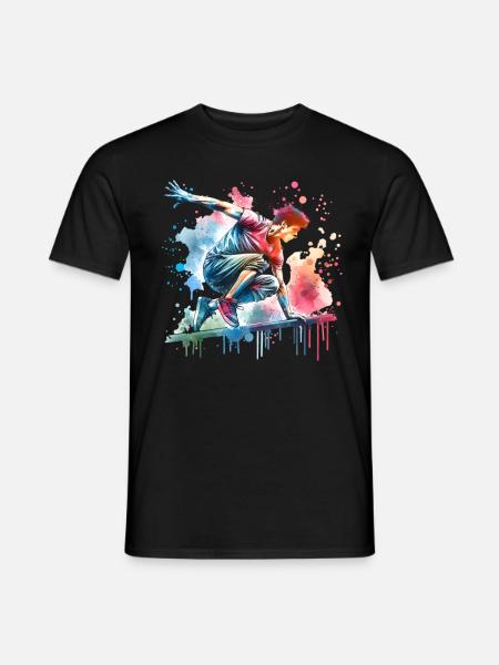 Parkour - Men's T-Shirt - black
