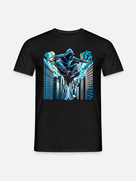 Parkour - Men's T-Shirt - black
