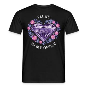 Peinture Diamants Peinture au diamant Art - T-shirt homme - noir - Devant - AI Model Male 178 light (178cm)