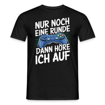 Jeux vidéo Pc Gamer Zocker Zocken - T-shirt homme - noir - Devant - AI Model Male 178 light (178cm)