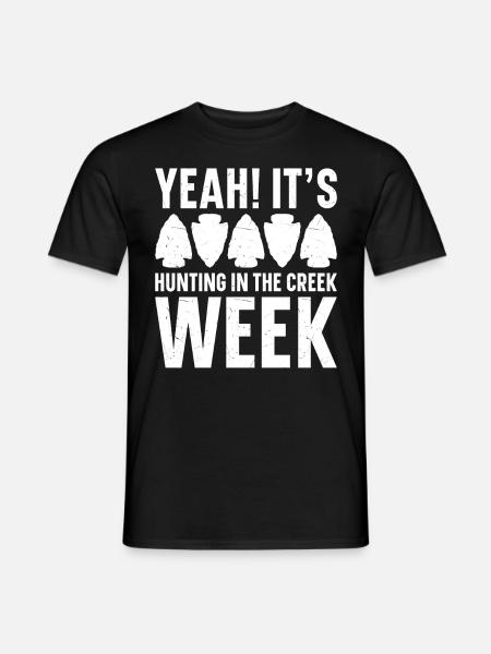 Pfeilspitzen Sammler Pfeilspitzen Sammlung - Männer T-Shirt - Schwarz
