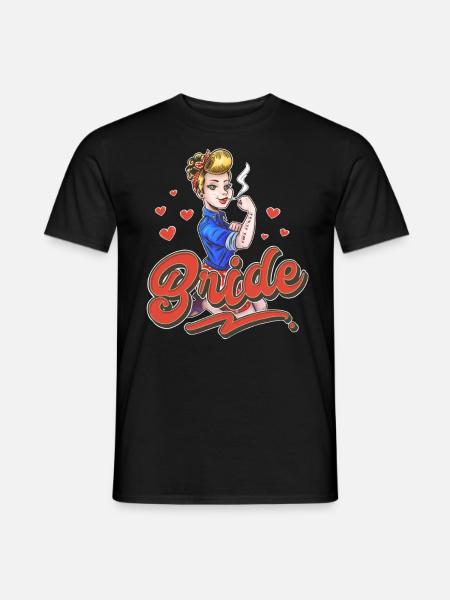 Bride - Men's T-Shirt - black