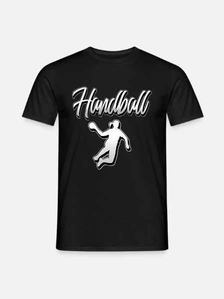 Handball handball player - Men's T-Shirt - black
