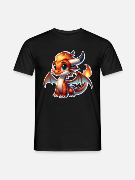 Dragon - T-shirt homme - noir
