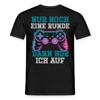 Gamer Gaming Gamer Gaming Christmas - Men's T-Shirt - black - Front - AI Model Male 178 light (178cm)