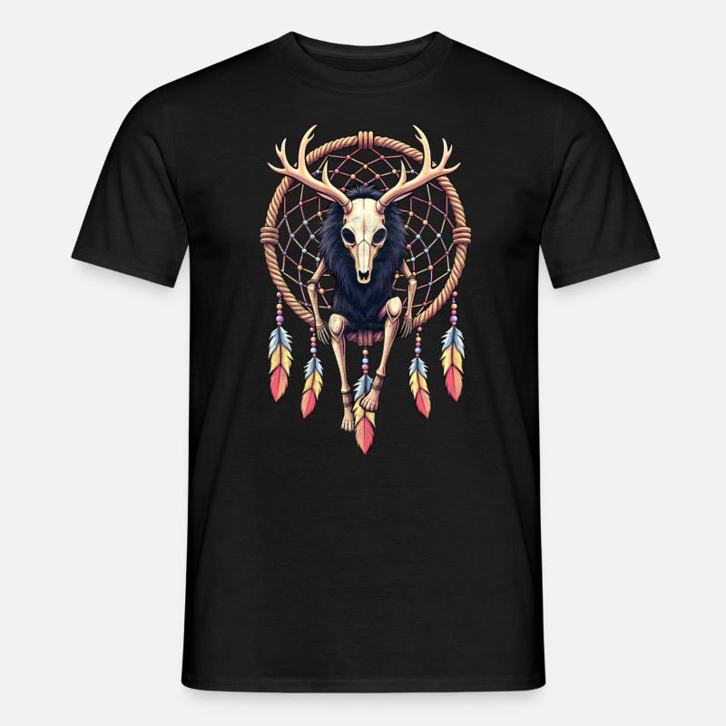 Traumfänger Wendigo - Männer T-Shirt - Schwarz