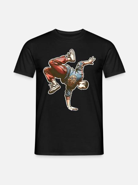 Breakdancing - Men's T-Shirt - black