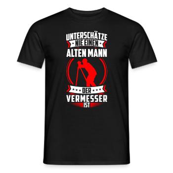 Arpenteur Vieil Homme Arpenteur - T-shirt homme - noir - Devant - AI Model Male 178 light (178cm)