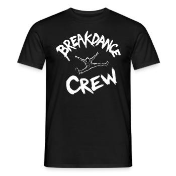 Breakdance Crew Breakdance Breakdancing Breakdance - Männer T-Shirt - Schwarz - Vorne - AI Model Male 178 light (178cm)