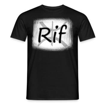 Rif Marokko Amazigh Norden von Marokko Imazighen - Männer T-Shirt - Schwarz - Vorne - AI Model Male 178 light (178cm)