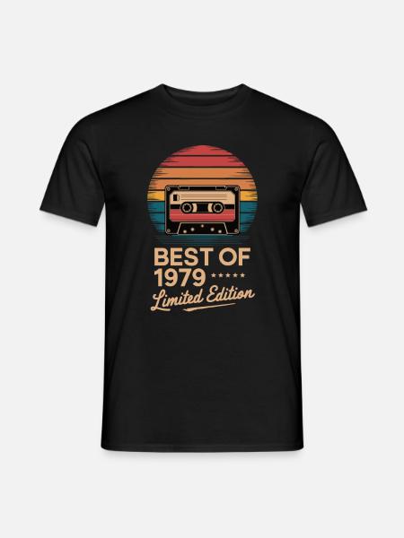 Best of 1979 Limited Edition - Mænd T-shirt - sort