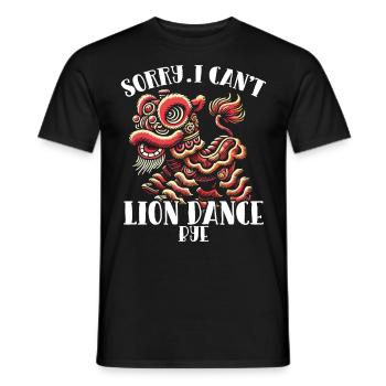 Danse du Lion Nouvel An Chinois Danse du Lion - T-shirt homme - noir - Devant - AI Model Male 178 light (178cm)