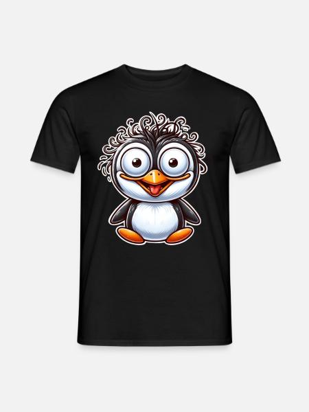 Penguin - Men's T-Shirt - black