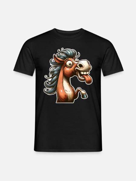 Cheval - T-shirt homme - noir
