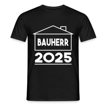 Client 2025 – Vision becomes reality - Men's T-Shirt - black - Front - AI Model Male 178 light (178cm)