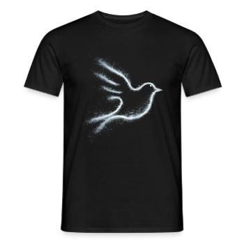 Bird - Men's T-Shirt - black - Front - AI Model Male 178 light (178cm)
