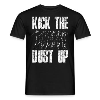 Line Dance Country Musik Cowboy Linedance - Männer T-Shirt - Schwarz - Vorne - AI Model Male 178 light (178cm)