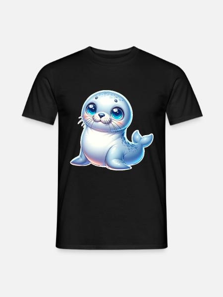 Sceau d’étanchéité - T-shirt homme - noir