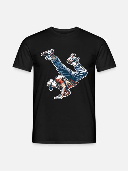 Breakdancing - Men's T-Shirt - black