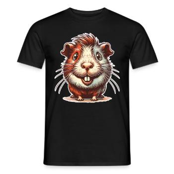 Cobaye - T-shirt homme - noir - Devant - AI Model Male 178 light (178cm)
