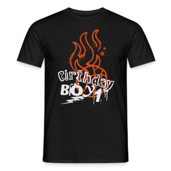 Basketball 1. Geburtstag Basketballer - Männer T-Shirt - Schwarz - Vorne - AI Model Male 178 light (178cm)