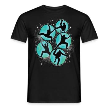 Breakdance Kids pour les Breakdancers de danse - T-shirt homme - noir - Devant - AI Model Male 178 light (178cm)