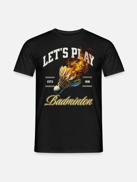 Badminton - Men's T-Shirt - black
