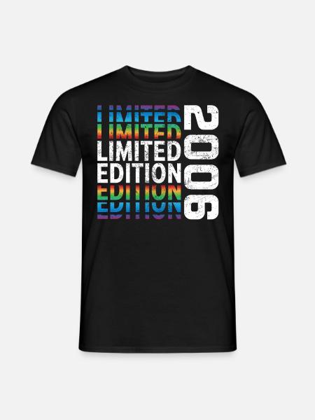 Limited Edition 2006 - Männer T-Shirt - Schwarz
