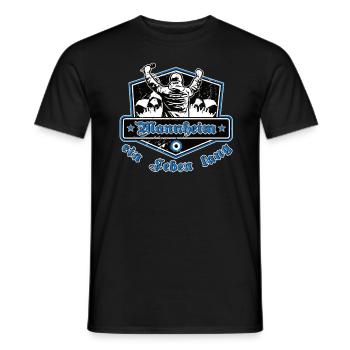 Mannheim ein Leben Lang No II - Männer T-Shirt - Schwarz - Vorne - AI Model Male 178 light (178cm)