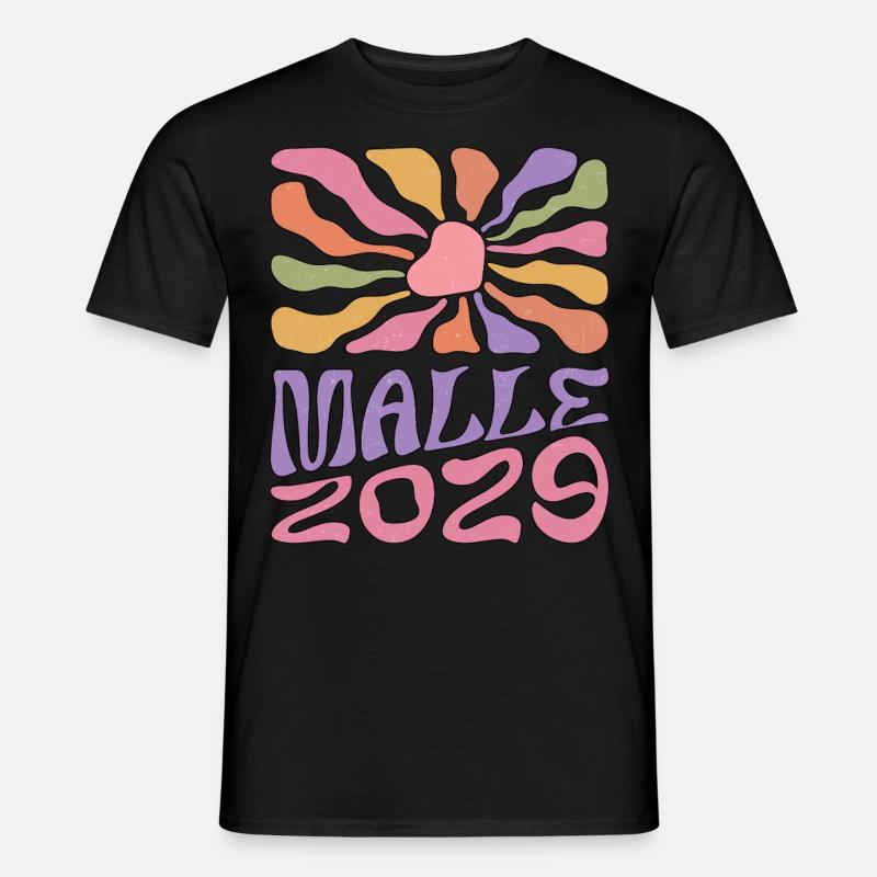 Malle 2029 - Männer T-Shirt - Schwarz