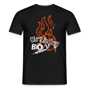 Basketball Basketball Basketball Joueur Anniversaire - T-shirt homme - noir - Devant - AI Model Male 178 light (178cm)